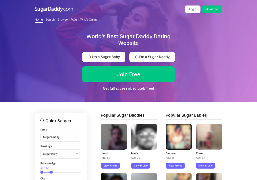 Análise do SugarDaddy.com: uma análise detalhada da plataforma de encontros on-line