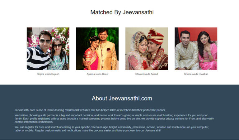 Revisión de Jeevansathi: una mirada en profundidad a la popular plataforma de citas